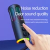 Kép 8/9 - USB Plug & Play asztali mikrofon, RGB világítás, aktív zajcsökkentés