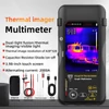 Kép 3/10 - BSIDE SH9 Hőképalkotó multiméter, 320×428 IR kamera, 3,98 hüvelykes érintőképernyő, újratölthető 2500mAh akkumulátor - Standard verzió.