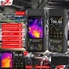 Kép 6/10 - BSIDE SH9 Hőképalkotó multiméter, 320×428 IR kamera, 3,98 hüvelykes érintőképernyő, újratölthető 2500mAh akkumulátor - Makró objektívvel és Rogowski