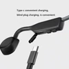 Kép 2/8 - SHOKZ OpenMove nyitott fülhallgató, csontvezetéses Bluetooth sport fejhallgató, IP55 vízálló - Kék