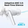 Kép 8/11 - Anker Soundcore Liberty 5 ANC fülhallgató, Dolby Audio, 2x erősebb zajszűrés, Adaptív ANC 3.0, 48 óra üzemidő – Fehér