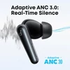 Kép 8/11 - Anker Soundcore Liberty 5 ANC fülhallgató, Dolby Audio, 2x erősebb zajszűrés, Adaptív ANC 3.0, 48 óra üzemidő – Fekete