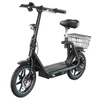 Kép 2/8 - Honeywhale M5 Elite elektromos roller, 14" kerék, 500W motor, 48V 13Ah akkumulátor, 30-35 km hatótáv, 40 km/h, 120 kg teherbírás, IP54 - Fekete