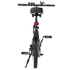 Kép 7/8 - ESKUTE F100 összecsukható elektromos kerékpár, 250W motor, 36V 9Ah akku, 14" gumi, 25km/h, 55km hatótáv, LCD - Szürke