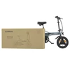 Kép 8/8 - ESKUTE F100 összecsukható elektromos kerékpár, 250W motor, 36V 9Ah akku, 14" gumi, 25km/h, 55km hatótáv, LCD - Szürke