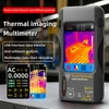 Kép 2/9 - BSIDE SH7 Infravörös hőkamera multiméter, 15 színmód, 3,98" TFT érintőképernyő, USB újratölthető akkumulátor, beltéri és kültéri használat - Rugalmas tekercs