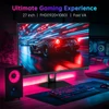 Kép 2/11 - KTC H27E22P 27" FHD gamer monitor, VA panel, 4000:1, 280Hz, 1ms, FreeSync/G-Sync, HDR10, alacsony kékfény, HDMI/DP/USB