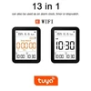 Kép 6/8 - 2C08 13 az 1-ben Tuya WIFI levegőminőség-ellenőrző - Fekete