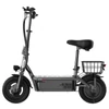 Kép 5/9 - iScooter F2 elektromos roller üléssel, hátsó kosárral, 500W motor, 36V 7.8Ah akkumulátor, 10" gumi, 30km/h, 30km hatótáv