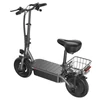 Kép 7/9 - iScooter F2 elektromos roller üléssel, hátsó kosárral, 500W motor, 36V 7.8Ah akkumulátor, 10" gumi, 30km/h, 30km hatótáv