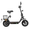 Kép 4/9 - TWOFISH M5 PRO-E EEC tanúsított elektromos robogó üléssel, kosárral, 500W motor, 48V 13Ah, 40km/h, 30km hatótáv - Fekete