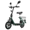 Kép 2/10 - TWOFISH M5 PRO-E EEC tanúsított elektromos robogó üléssel, kosárral, 500W motor, 48V 13Ah, 40km/h, 30km hatótáv - Zöld