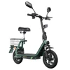 Kép 3/10 - TWOFISH M5 PRO-E EEC tanúsított elektromos robogó üléssel, kosárral, 500W motor, 48V 13Ah, 40km/h, 30km hatótáv - Zöld