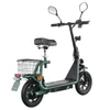 Kép 6/10 - TWOFISH M5 PRO-E EEC tanúsított elektromos robogó üléssel, kosárral, 500W motor, 48V 13Ah, 40km/h, 30km hatótáv - Zöld