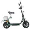 Kép 7/10 - TWOFISH M5 PRO-E EEC tanúsított elektromos robogó üléssel, kosárral, 500W motor, 48V 13Ah, 40km/h, 30km hatótáv - Zöld