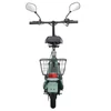Kép 9/10 - TWOFISH M5 PRO-E EEC tanúsított elektromos robogó üléssel, kosárral, 500W motor, 48V 13Ah, 40km/h, 30km hatótáv - Zöld