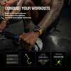 Kép 10/19 - Zeblaze Stratos 4 strapabíró okosóra, 1,43" AMOLED, 6 műholdas GPS, egészségfigyelés, 170+ sportmód, 60 napos üzemidő, BT hívás – Fekete