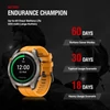 Kép 15/19 - Zeblaze Stratos 4 strapabíró okosóra, 1,43" AMOLED, 6 műholdas GPS, egészségfigyelés, 170+ sportmód, 60 napos üzemidő, BT hívás – Fekete