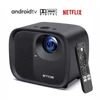 Kép 1/15 - [Netflix & Android TV tanúsított] ETOE E3 Pro projektor, Dolby, natív 1080P, 600 ANSI, Android TV 11, 5G WiFi, 4K, HDMI