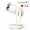 Kép 2/7 - ETOE Starfish Projektor - Android TV 11.0, Netflix Tanúsított, Dolby Digital, 300 ANSI, 4K Dekódolás, Auto Keystone, Chromecast