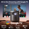 Kép 4/10 - [Google TV tanúsítvánnyal] ETOE Dolphin DLP projektor, 500 ANSI lumen, natív 1080P, 4K UHD, autofókusz, Netflix/YouTube/Prime Video