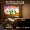 Kép 10/10 - [Google TV tanúsítvánnyal] ETOE Dolphin DLP projektor, 500 ANSI lumen, natív 1080P, 4K UHD, autofókusz, Netflix/YouTube/Prime Video