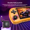 Kép 5/8 - Powkiddy X35H kézikonzol, 3,5" IPS kijelző, 16+64GB TF kártya, Linux, 6 óra játékidő, HDMI -Narancs