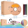 Kép 6/6 - ERYONE Selyem PLA filament 1kg – Paletta Szivárvány