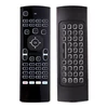 Kép 1/10 - MX3-L-M háttérvilágításos, hangvezérléses, 6-tengelyes giroszkópos, vezeték nélküli Air Mouse QWERTY billentyűzet Android/Windows/Linux rendszerekhez