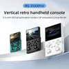 Kép 3/9 - ANBERNIC RG35XX Pro játékkonzol, 64GB TF kártya, 3,5” IPS kijelző, 30+ emulátor, multimédia, 7 óra játékidő, két joystick – Átlátszó