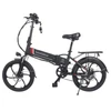 Kép 2/8 - SAMEBIKE 20LVXD30 összecsukható elektromos kerékpár, 20", 350W motor, 10Ah akkumulátor, Shimano 7 sebesség, max. 35km/h, LED lámpa