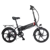 Kép 1/8 - SAMEBIKE 20LVXD30 összecsukható elektromos kerékpár, 20", 350W motor, 10Ah akkumulátor, Shimano 7 sebesség, max. 35km/h, LED lámpa