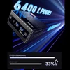 Kép 8/12 - AOOSTAR GEM10 Mini PC, AMD Ryzen 7 6800H, 8 mag, 4.7GHz, 32GB LPDDR5, 1TB PCIe 4.0 SSD, 2×HDMI 2.1, USB4, WiFi 6, BT 5.2, 2×2.5G LAN, Oculink