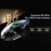 Kép 9/12 - AOOSTAR GEM10 Mini PC, AMD Ryzen 7 6800H, 8 mag, 4.7GHz, 32GB LPDDR5, 1TB PCIe 4.0 SSD, 2×HDMI 2.1, USB4, WiFi 6, BT 5.2, 2×2.5G LAN, Oculink