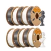 Kép 1/8 - 10kg ERYONE gyors PLA+ szál – 5kg Elefántcsontfehér/Szürke