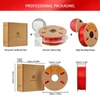 Kép 7/7 - 6kg ERYONE nagy sebességű PLA+ filament (1kg zöld + 1kg fekete + 1kg piros + 1kg narancs + 1kg kék + 1kg elefántcsontfehér)