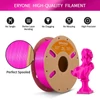 Kép 6/7 - 3kg ERYONE nagy sebességű PLA+ filament (1kg magenta + 1kg kék + 1kg sárga)