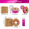 Kép 6/6 - 3kg ERYONE nagy sebességű PLA+ filament (1kg fekete + 1kg elefántcsontfehér + 1kg narancs)