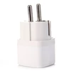 Kép 1/4 - Univerzális adapter UK/US/AU-EU átalakító, hálózati konnektor, utazó töltő - 2 db