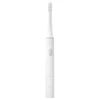 Kép 1/2 - Xiaomi Mijia T100 okos szónikus elektromos fogkefe, 2 db, puha sörte, 2 üzemmód, vízálló, USB töltés - fehér