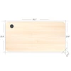 Kép 1/7 - ACGAM 140x60x1,8 cm MDF asztallap elektromos állítható íróasztal vázhoz - fa, egy- és kétmotoroshoz