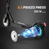 Kép 12/15 - isinwheel S9 Pro elektromos roller, 350W motor, 36V 7.5Ah akkumulátor, 8.5" felfújható kerék, 25km/h, 28km hatótáv, applikációs vezérlés
