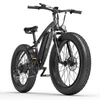 Kép 4/10 - GOGOBEST GF600 Elektromos Kerékpár 1000W Motor 48V 13Ah Akkumulátor 26x4 Vastag Gumi Shimano 7 Sebesség Max 40km/h 110KM Hatótáv - Fekete Szürke