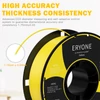 Kép 2/6 - ERYONE PETG 3D nyomtató filament 1,75mm, 1kg, ±0,03mm pontosság - sárga