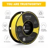 Kép 3/6 - ERYONE PETG 3D nyomtató filament 1,75mm, 1kg, ±0,03mm pontosság - sárga