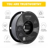 Kép 3/6 - ERYONE PETG 3D nyomtató filament 1.75mm, 1kg, ±0.03mm pontosság - Szürke