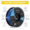 Kép 3/6 - ERYONE PETG 3D nyomtató filament 1kg - Átlátszó kék