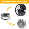 Kép 2/5 - ERYONE PLA 3D nyomtató filament 1,75mm, 1kg, ±0,03mm pontosság - fehér