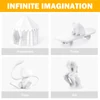 Kép 5/5 - ERYONE PLA 3D nyomtató filament 1,75mm, 1kg, ±0,03mm pontosság - fehér