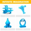 Kép 5/5 - ERYONE PLA filament 1,75mm 3D nyomtatóhoz, 1kg, ±0,03mm pontosság - kék